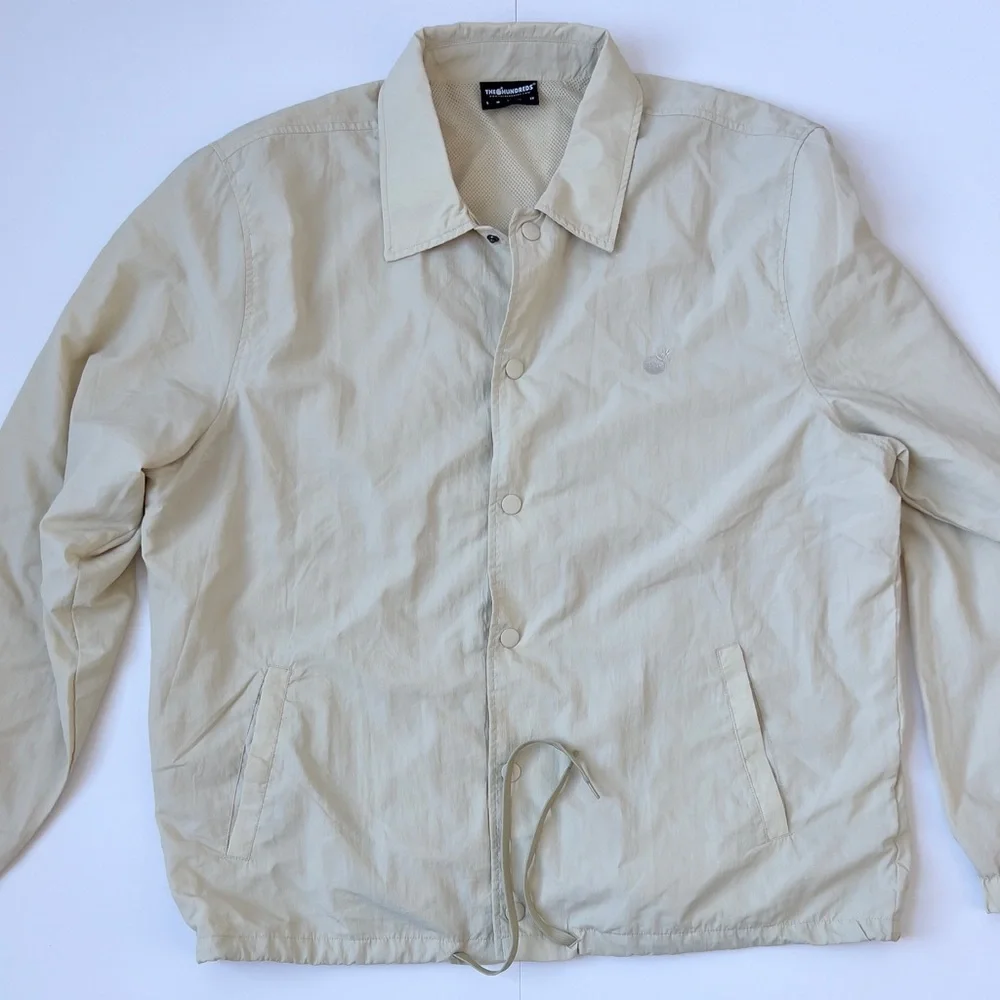 The Hundreds Men's Cream Jacket